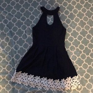 Navy Blue Dress